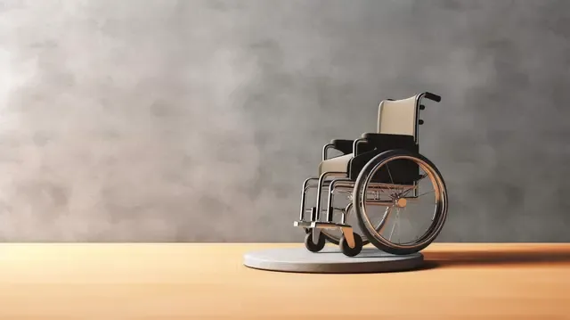 pngtree-3d-render-of-wheelchair-placed-on-podium-image_13578503